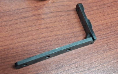 SOPORTE PLASTICO NEGRO MANILLA UU 10 UNIDADES