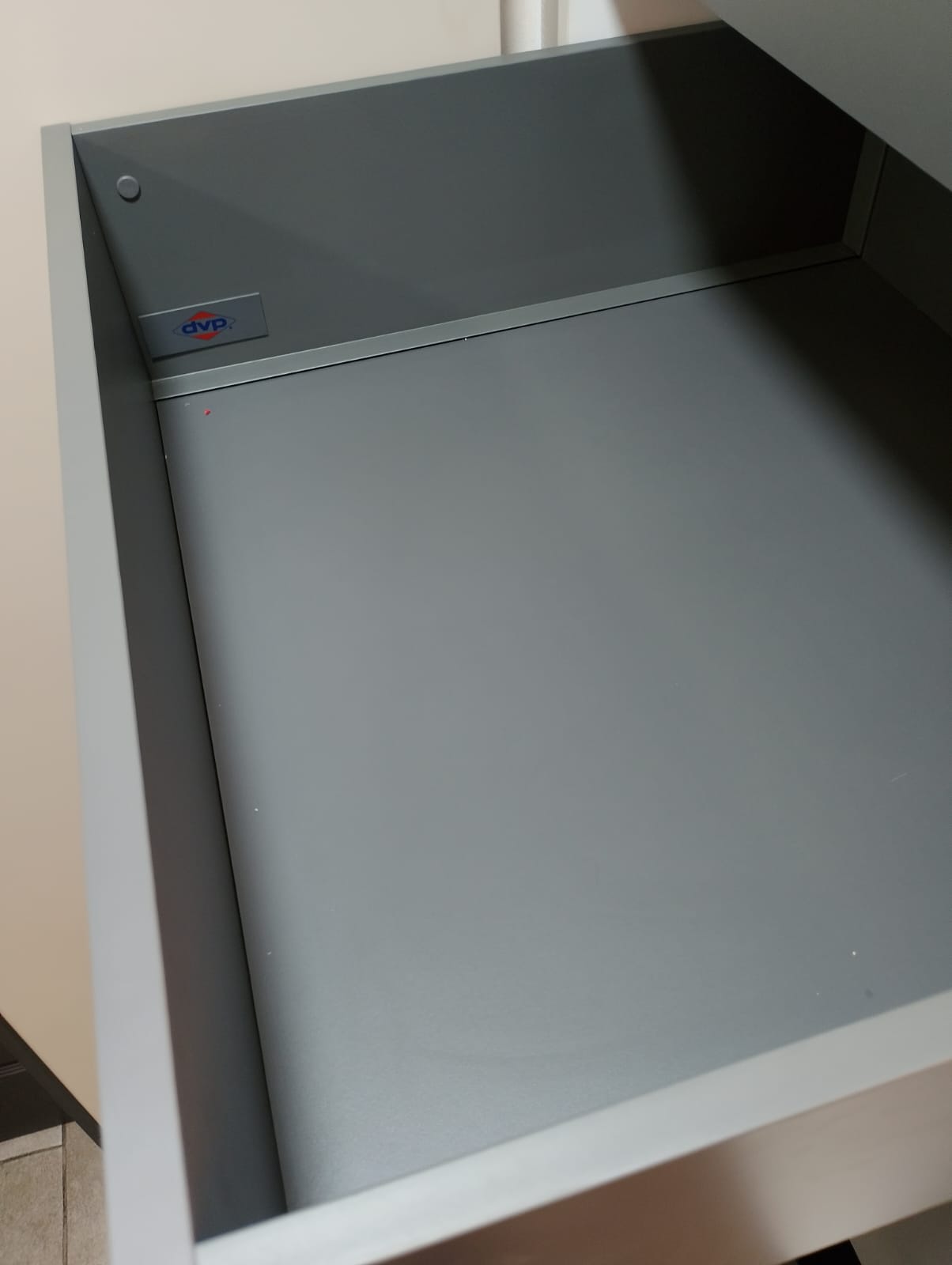 KIT CAJÓN METÁLICO 8,8X450CM CON CIERRE SUAVE 30KG BLANCO