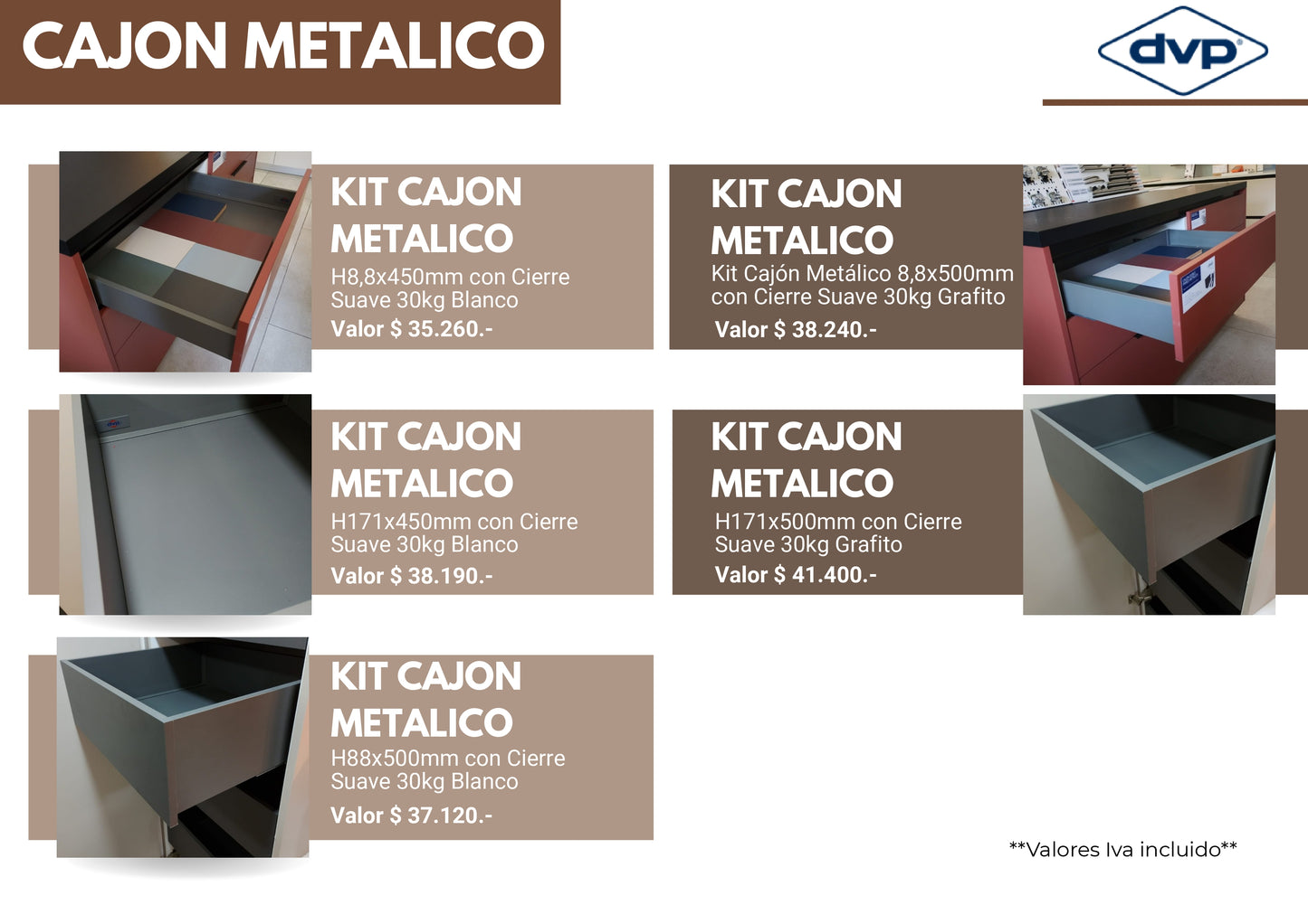CATALOGO HERRAJES DVP