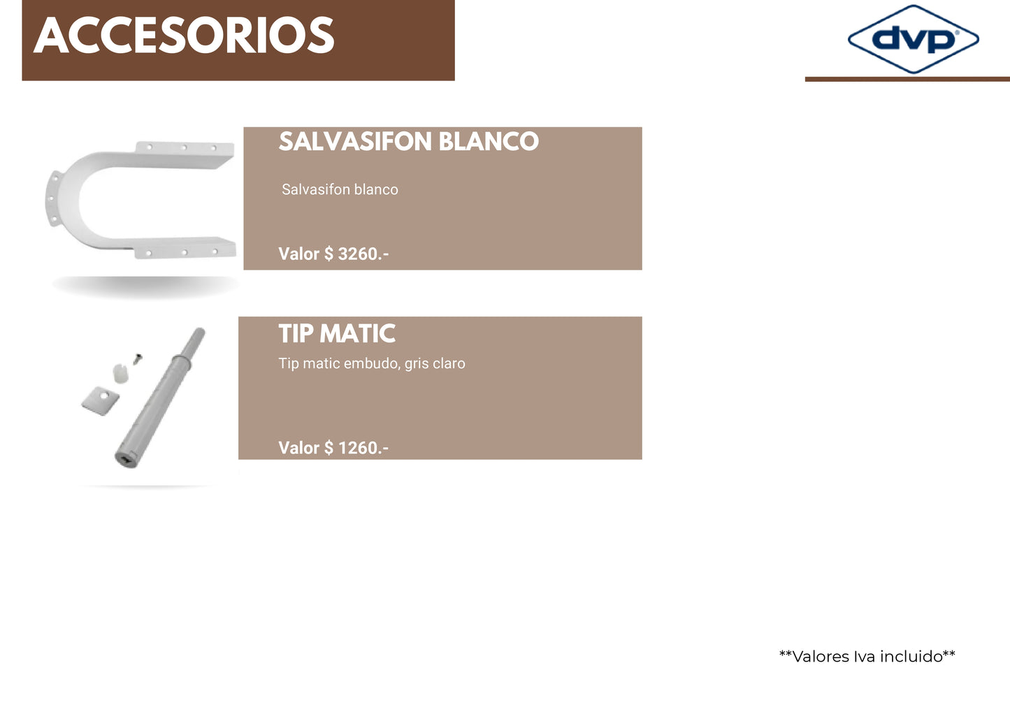 CATALOGO HERRAJES DVP